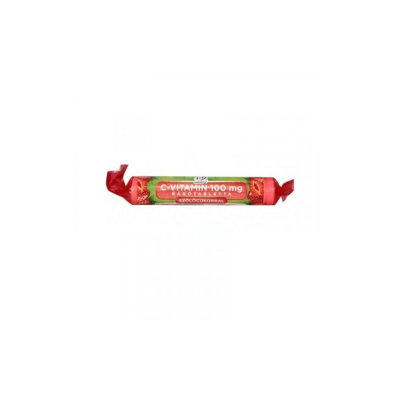 VITADAY VITAMIN C CHEWING TABLETS -STRAWBERRY