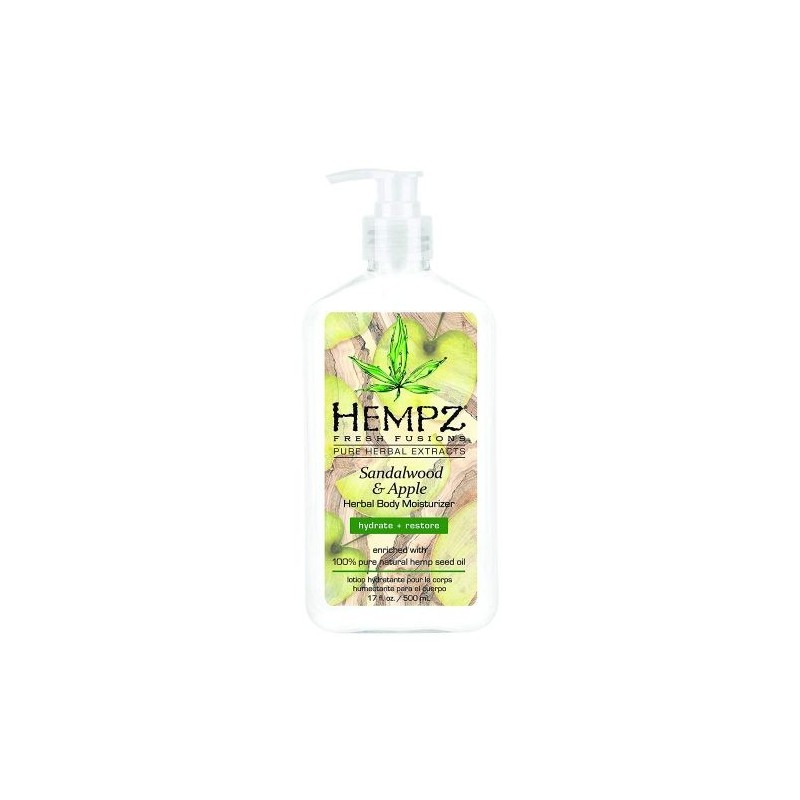 HEMPZ SANDALWOOD & APPLE BODY LOTION 500ML