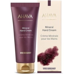 Ahava Mineral Vivid Burgundy Hand Cream 40ml Tube