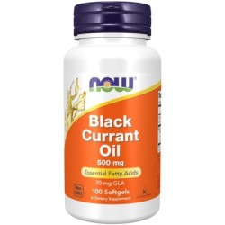NOW BLACK CURRANT OIL 500MG 100SOFTGELS