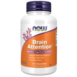 NOW BRAIN ATTENTION 60 CHEWABLES