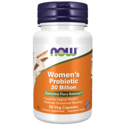 NOW  WOMENS PROBIOTIC 20BILLION 50 VEGCAPS