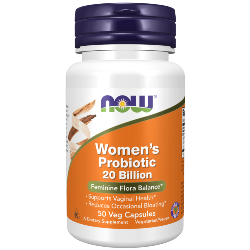 NOW  WOMENS PROBIOTIC 20BILLION 50 VEGCAPS