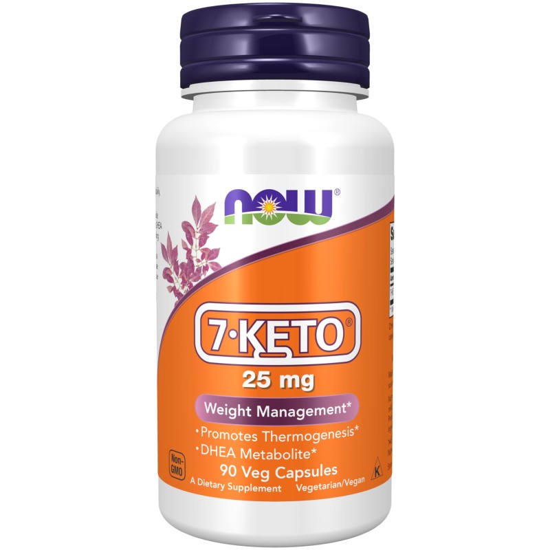 NOW 7-KETO 25MG 90 VEGICAPS