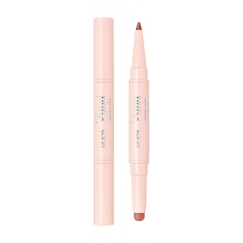 PUPA VAMP CREAMY DUO LIPSTICK 002-MEDIUM NUDE