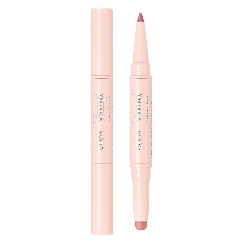 PUPA VAMP! CREAMY DUO LIPSTICK 004-LIGHT ROSE