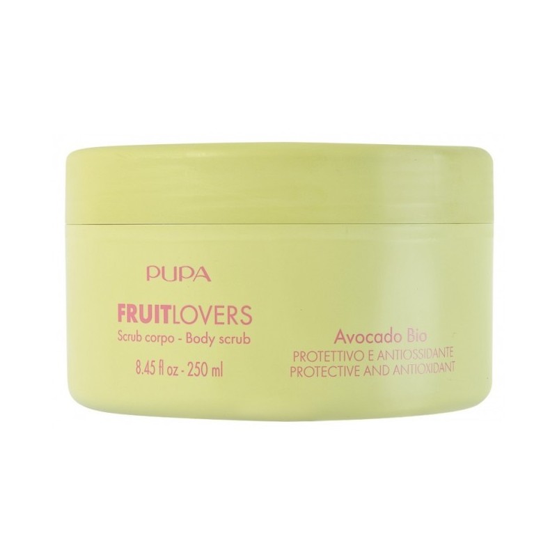 PUPA FRUIT LOVERS BODY SCRUB 250ML 001-AVOCADO