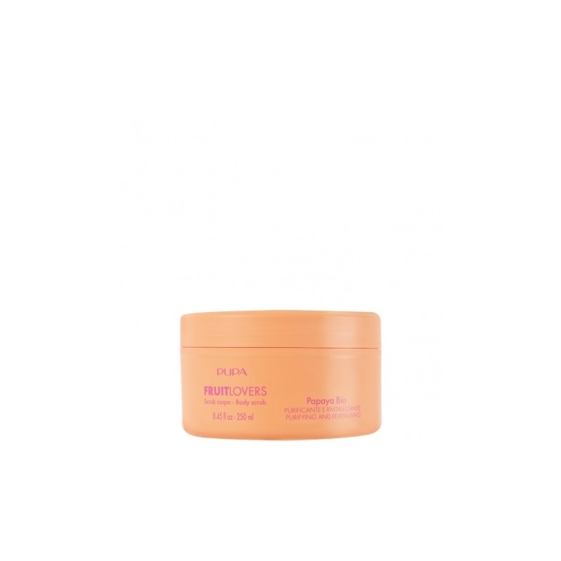 PUPA FRUIT LOVERS BODY SCRUB 250ML 002-PAPAYA