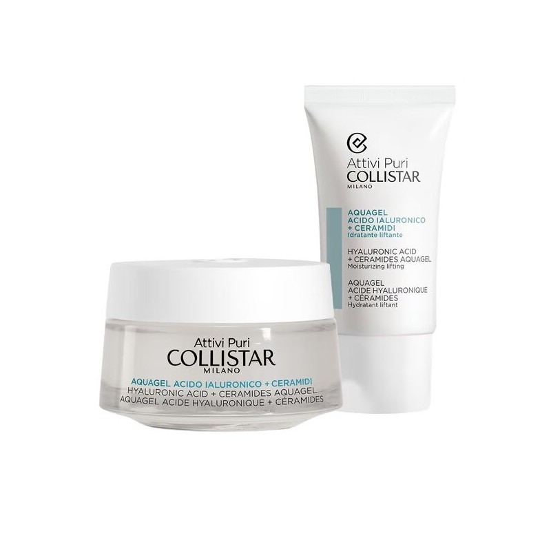COLLISTAR FACE ATTIVI HYALURONIC ACID CERAMIDES AQUAGEL LIFTING 50ML+50% FREE