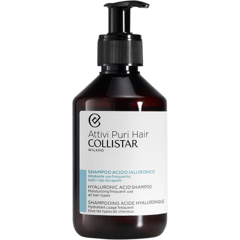 COLLISTAR HAIR ATTIVI PURI HYALURONIC ACID SHAMPOO 250ML