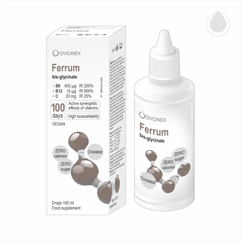 OVONEX FERRUM CHELATED LIQUID 100ML