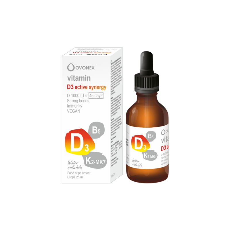 OVONEX VITAMIN D3 ACTIVE SYNERGY 25ML