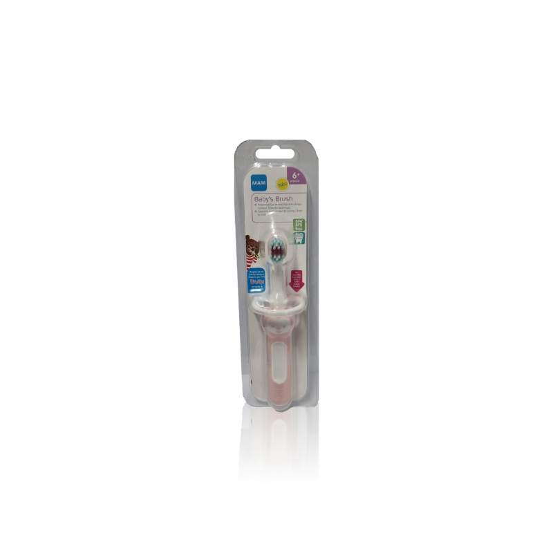Mam Baby's ToothBrush Pink 6m+ 776375