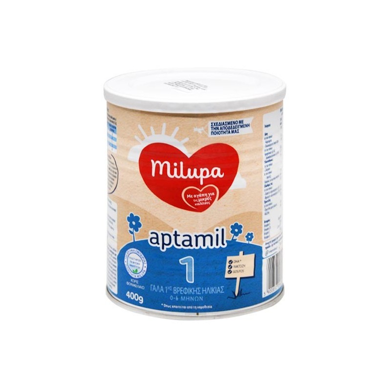 MILUPA - APTAMIL  1 BABY MILK 400GR