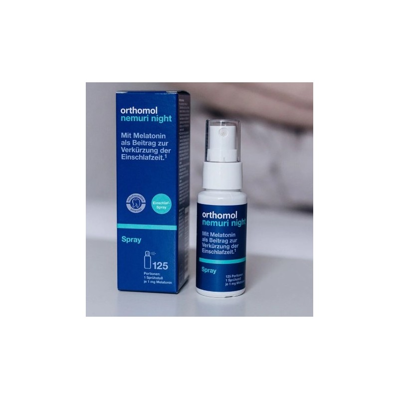 ORTHOMOL NEMURI (MELATONIN) NIGHT SPRAY