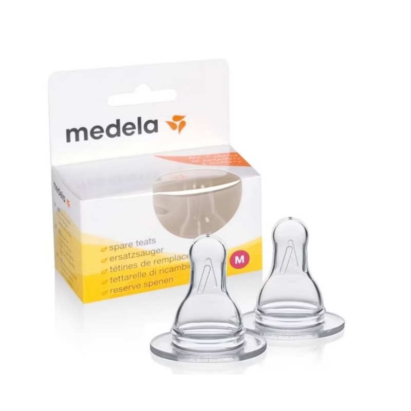 MEDELA SPARE TEATS MEDIUM 2