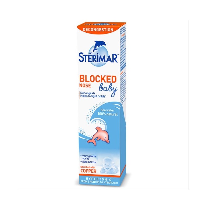 Sterimar Blocked Nose Hypertonic Baby Nasal Spray 100ml