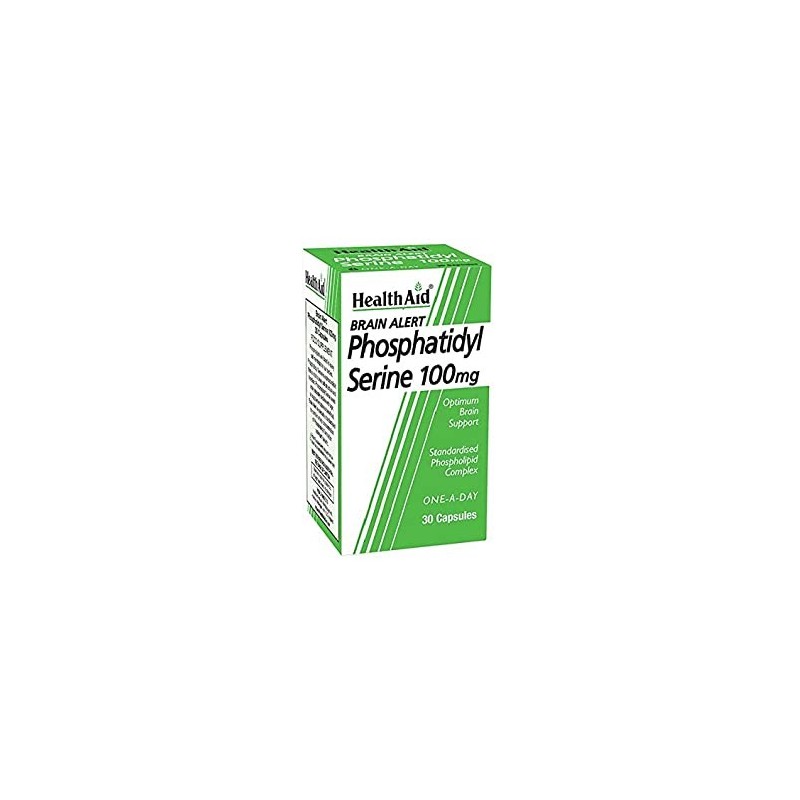 Health Aid Phosphatidyl Serine 100mg Caps 30