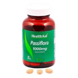 Health Aid Passiflora 1000mg Tabs 30