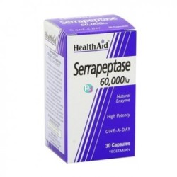 Health Aid Serrapeptase 60,000iu Caps 30