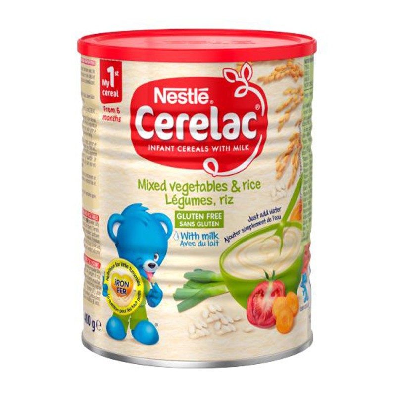 NESTLE RICE CREAM WITH 4 VEGETABLES 400GR