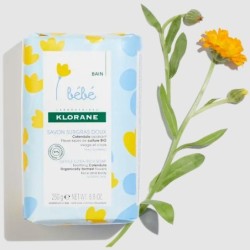 KLORANE BEBE GENTLE ULTRA RICH CALENDULA SOAP 250G