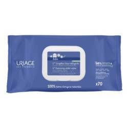 Uriage Bebe 1st Water Cleansing Wipes 70