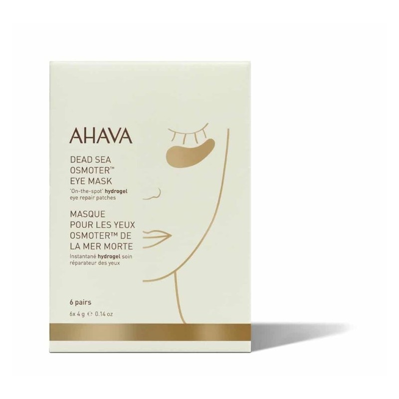 *** AHAVA OSMOTER EYE MASK 6 PACK
