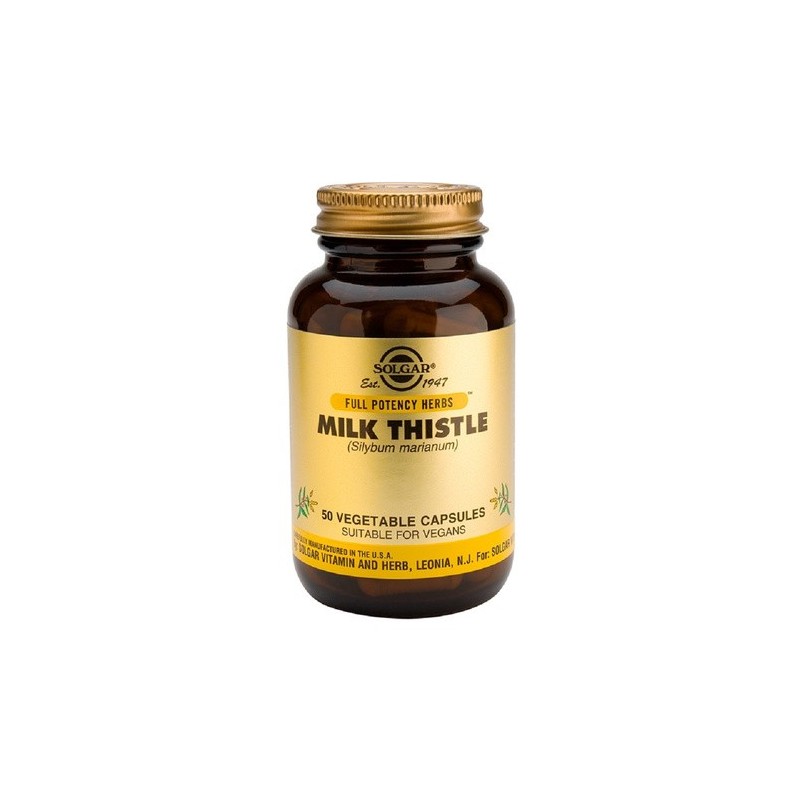 SOLGAR MILKTHISTLE 100MG 100'S