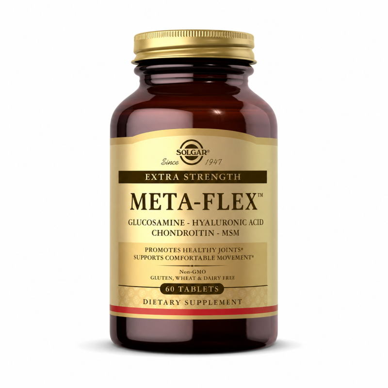 Solgar Meta-Flex (Glucosamine-Hyaluronic Acid-Chondroitin-MSM),  60tabs