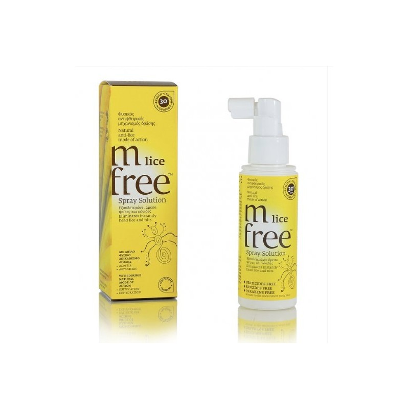 M Free Lice Spray Solution