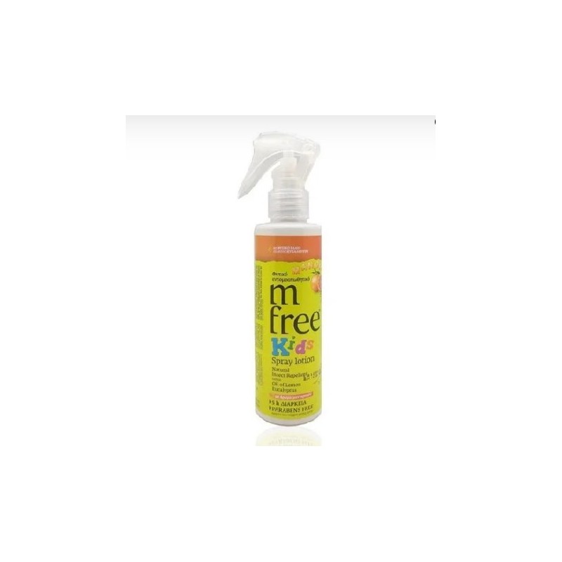 M Free Kids Natural Insect Repellent Spray Lotion Mandarin