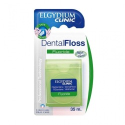 Elgydium Clinic Dental Floss Mint Fluoride 35m