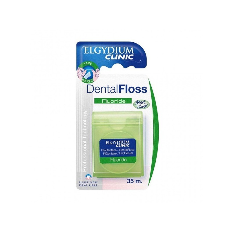 Elgydium Clinic Dental Floss Mint Fluoride 35m