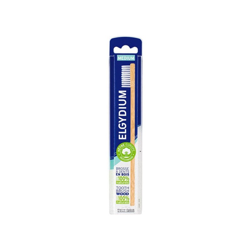 Elgydium Wood Toothbrush Eco Medium