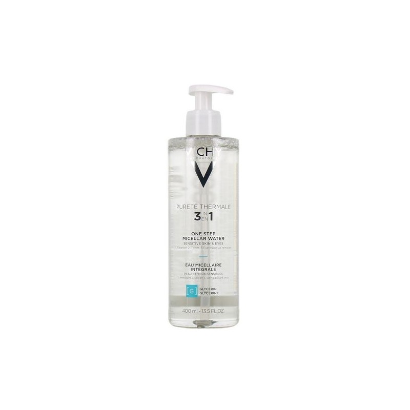 VICHY PURETE THERMALE MINELAR MICELLAR WATER FACE CLEANSER 400ML