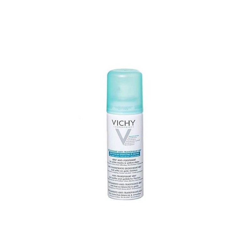 VICHY DEODORANT SPRAY ANTIPERSPIRANT NO WHITE MARKS 48H 125ML