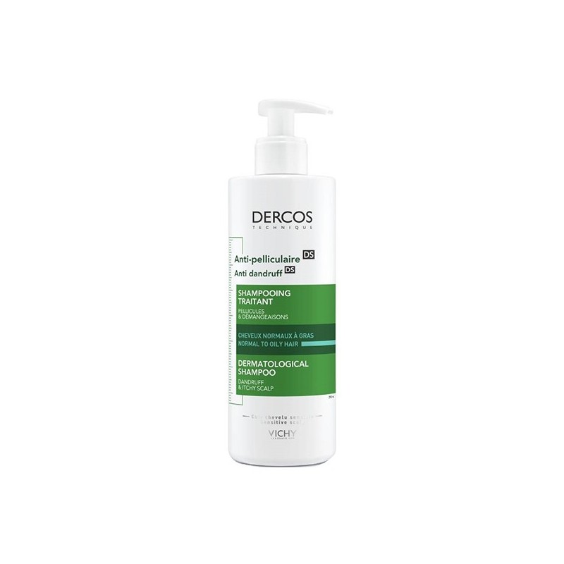 VICHY DERCOS ANTI DANDRUFF SHAMPOO NORMAL OILY 390ML