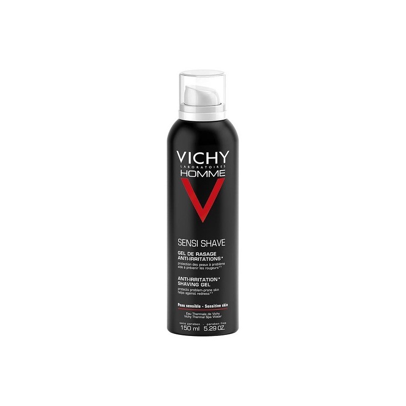 VICHY HOMME ANTI-IRRITATION SHAVING FOAM GEL 150ML