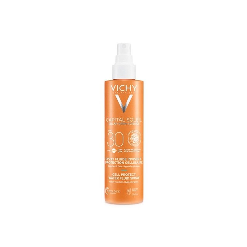 VICHY CAPITAL SOLEIL CELL PROTECT FLUID SPRAY SPF30 200ML