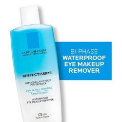LRP DEMAQUILLANT YEUX RESPECTISSIME WATERPROOF 125ML