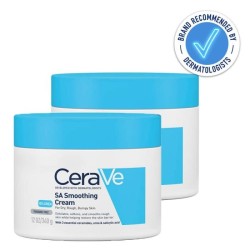 Cerave SA Smoothing Cream Ενυδατική & Απολεπιστική Κρέμα με 10% Ουρία για Ξηρή Επιδερμίδα, 340g