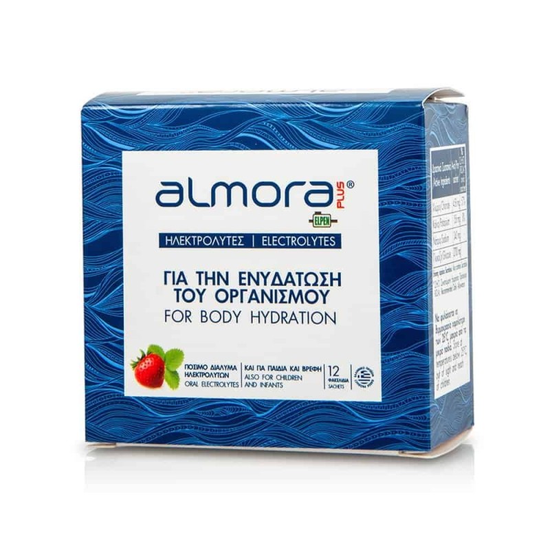 Almora Plus Electrolytes Strawberry Flavour 12 Sachets